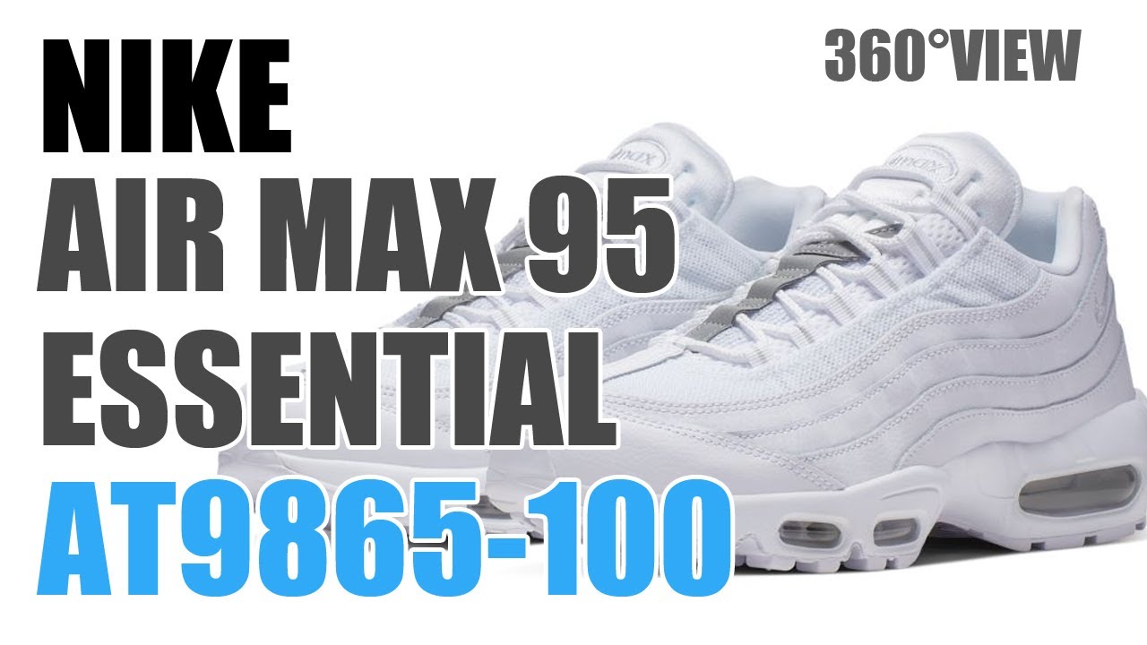 Shoes NIKE - Air Max 95 Essential AT9865 100 White/White/Pure Platinum -  Sneakers - Low shoes - Men's shoes | efootwear.eu