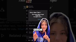 INSANE GLITCHED YOUTUBE SOUND 👀 #MrBeast #Viral #Comedy