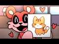 Bobby bearhug wants to be good at drawing (Poppy playtime smiling critters) part 3