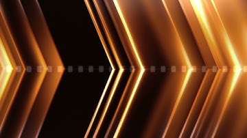Golden Arrows Motion VFX - No Copyright Royalty Free Video Loop Background HD - VJ Loops Download