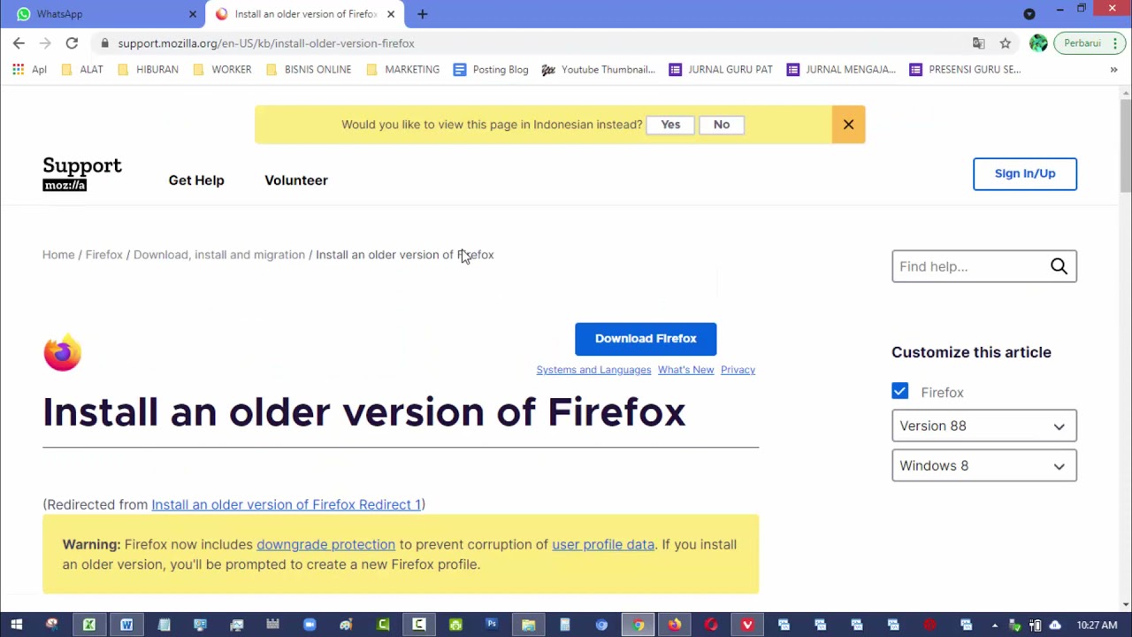mozilla firefox versi lama mozilla firefox versi lama