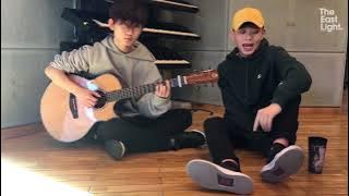 Junwook & Sagang (TheEastLight.) - 좋다고 말해 (Bolbbalgan4) Cover