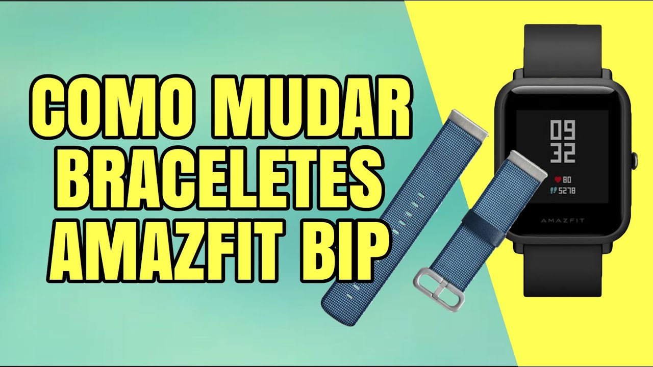 smartwatch xiaomi troca pulseira