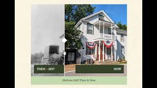 Melrose Hall Website - Interactive Slider