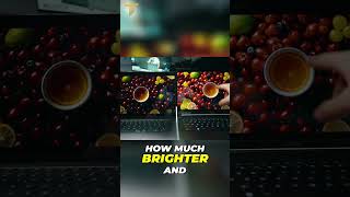 OLED vs. Mini LED: The INSANE Visual Difference! MSI Stealth A16+ vs Macbook Pro  #shorts @theTechNotice
