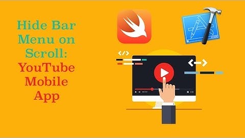 Swift: Hide YouTube Menu Bar