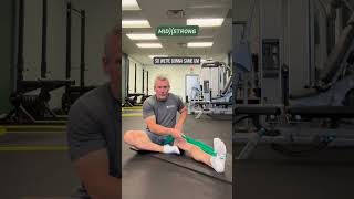 Strap Assisted Hamstring Stretch