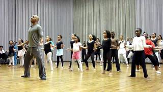 Famous Ailey ArtsReach Workshop (May 2009): Revelations, "Upper Body" Profile