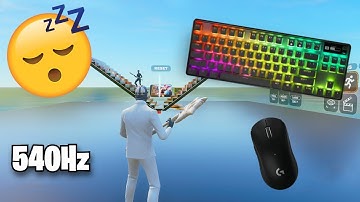 Steelseries Apex Pro TKL ASMR 😴1v1 BuildFights 🏆 Satisfying Keyboard Fortnite 360 FPS 4K