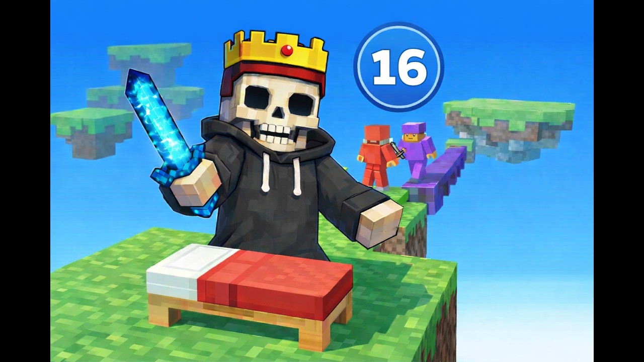 Playing Solo Bedwars =16