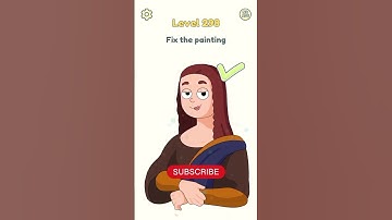 DOP 2: Delete One Part 2 | Level 298 Answer | Fix the painting #gameplay #short #games #dop2 #shorts