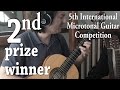 Ey Benim Divane Gönlüm - Arr. Alper Yakın - 2nd Prize Winner - 5th Microtonal Guitar Competition