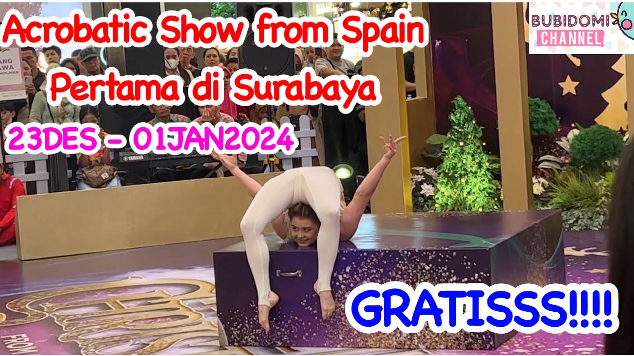 Acrobatic Show Tunjungan Plaza Surabaya
