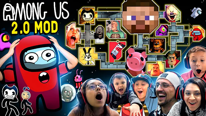New AMONG US Map 2.0!  BEST MASHUP MOD EVER by FGT...