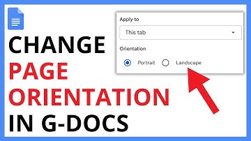 How to Change Page Orientation in Google Docs [SIMPLE GUIDE]