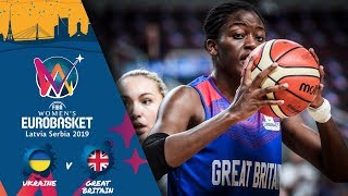 Ukraine v Great Britain - Full Game - FIBA Women's EuroBasket