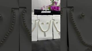pearl necklace set at very reasonable price #paerl #necklace #jewellery #bridal #choker
