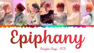 BTS (방탄소년단) 'Epiphany' LIVE (Behind The anSwer) Lyrics