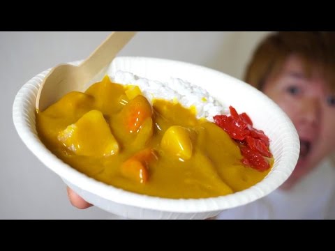 I tried making an inedible curry! Food sample Food Sanpurun - YouTube