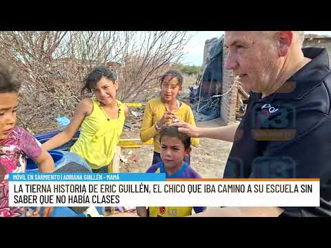 The heartwarming story of Eric, the boy who headed to school unaware that classes were canceled