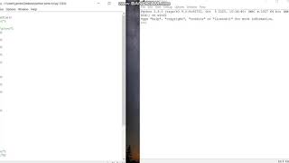 How to code a Christmas tree (python)