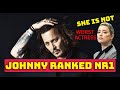 Johnny Depp ranked number 1 Working Actor while Amber Heard  Voted THE WORST