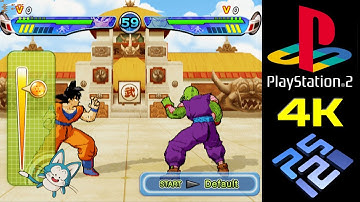Dragon Ball Z Budokai Tenkaichi 2 🖱️[4K PCSX2 3840 x 2160 Gameplay]🖥️ PC PlayStation 2 Emulator !💾