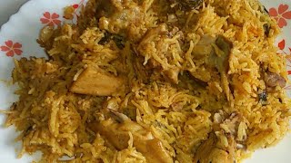 Quick &Easy Chicken Biryani in Kannada / How To Make Chicken Biryani Recipe In Pressure Cooker