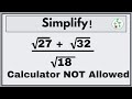 Math Olympiad| Can You Solve this? | Calculator Not 🚫 Allowed!