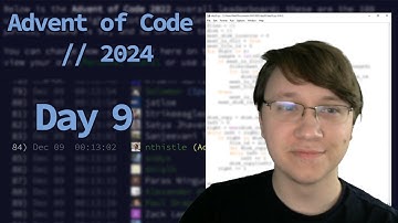Advent of Code 2024 Day 9 - Back on Leaderboard!