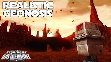 Star Wars Battlefront 2 Mod | Realistic Geonosis (Harrisonfog