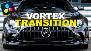 Smooth VORTEX Transition - DaVinci Resolve 19