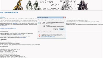 How to easily install Daggerfall