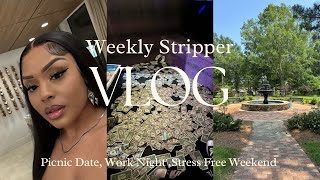 Stripper VLOG♡: 35K?!!! Boosie at my club, Picnic Date, Stressfree Weekend, ft. Lavyhairヅ