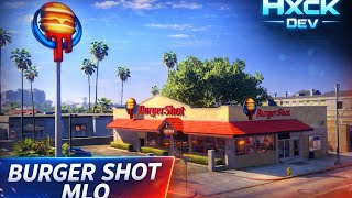 Free Burger Shot Mlo Fivem Best Fast Food Interior & Exterior Download Now Fivem Mlo