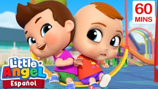 Bebé Juan aprende a jugar y compartir | Canciones Infantiles con Bebé Juan🎵| Little Angel Español