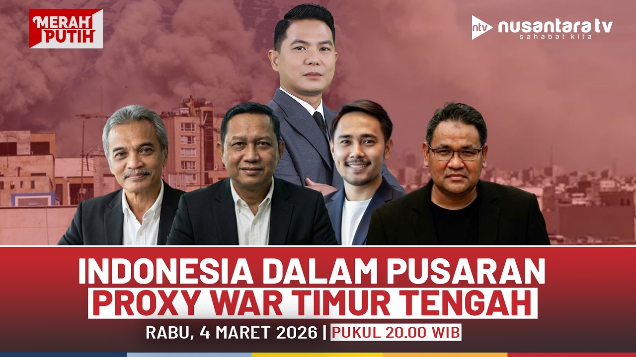 [LIVE] Indonesia Dalam Pusaran Proxy War Timur Tengah | MERAH PUTIH