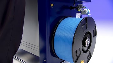 Automated Strapping Machine HQS80 Demo Video | Network Packaging