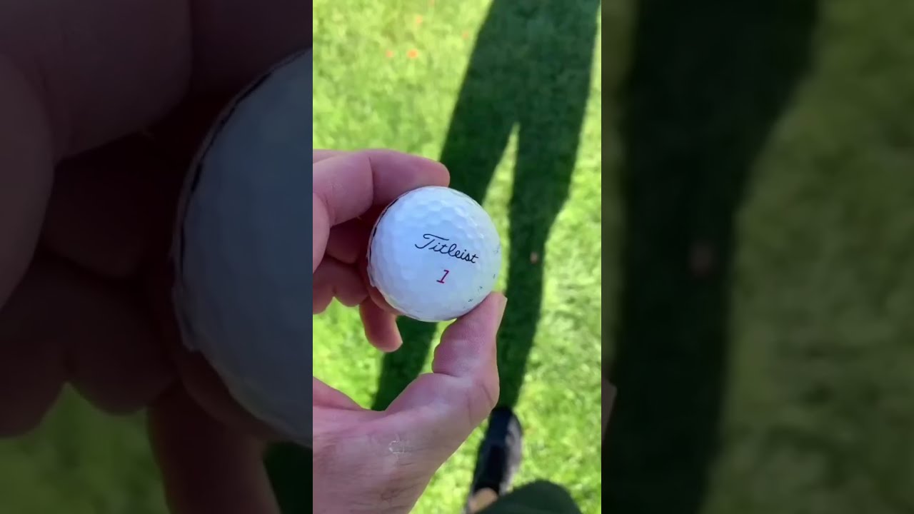 You've probably been scammed by a golf ball. 👀