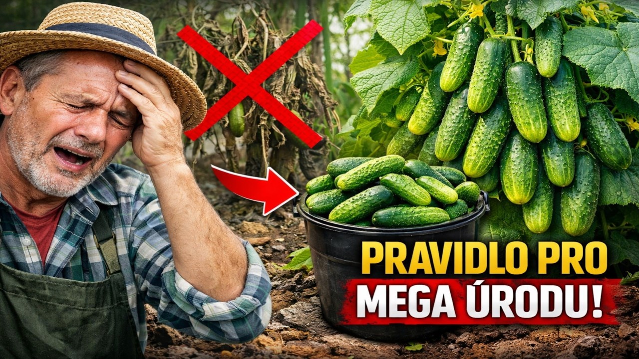 Stačí JEDNO pravidlo a okurky ponesou TUNY! Devadesát devět procent zahrádkářů si zničí úrodu kvůli