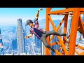 GTA 5 Funny/Crazy Jump Compilation #5 (GTA V Fails Funny Moments)