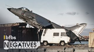 Why a Harrier Jump Jet Parked on a Cargo Ship | NEGATIVES