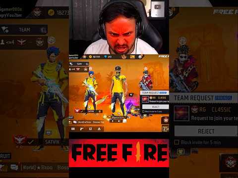 Satvik Vs Angry Youtuber 🔥😡 #shorts #freefire #viral #ashortaday @satvik