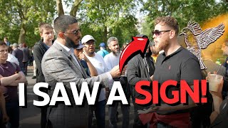 "I AGREE WITH EVERYTHING YOU'RE SAYING!" SINCERE MAN COMES TO SPEAKERS CORNER