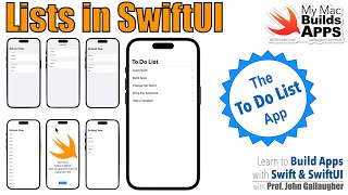 OLD - See Desc for Link to Update! Ch. 5.2 SwiftUI Lists and Passing Data Between Views