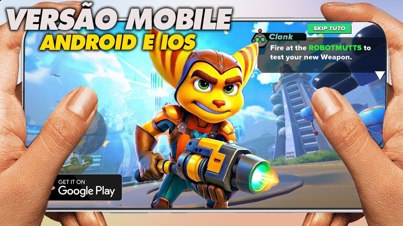 SAIUU! Ratchet & Clank: Ranger Rumble PARA CELULAR ANDROID E IOS GAMEPLAY