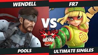 Ultra Hard - Wendell (Snake) Vs. FR7 (Min Min) SSBU Ultimate Tournament