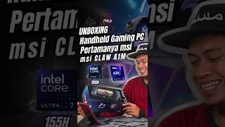 Makin Murah msi CLAW A1M, Ultra 7 155H, Intel ARC, 7" 100% sRGB, 16/511GB