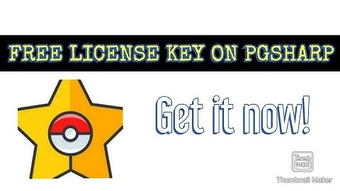 HOW TO GET FREE LICENSE KEY ON PGSHARP!