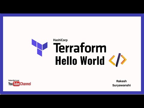07. Terraform SE03 | terraform Hello world program | Print output with terraform